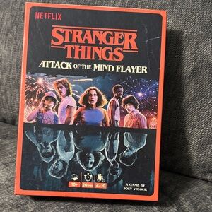 Stranger Things Attack of the Mind Flayer Board Game
